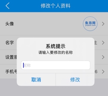 鱼泡网怎么用软件修改名字3
